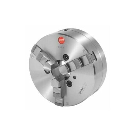 Holex Three-jaw Lathe Chuck, Steel with Short Taper Mount, DIN 702-3, Diameter/Taper: 160/5mm 312931 160/5